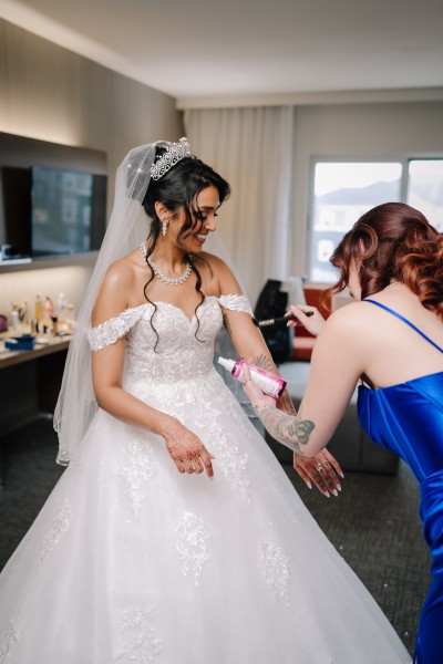 Citi Events Productions captures bride getting ready moments, bridal details, emotions and cinematic memories in New York NYC