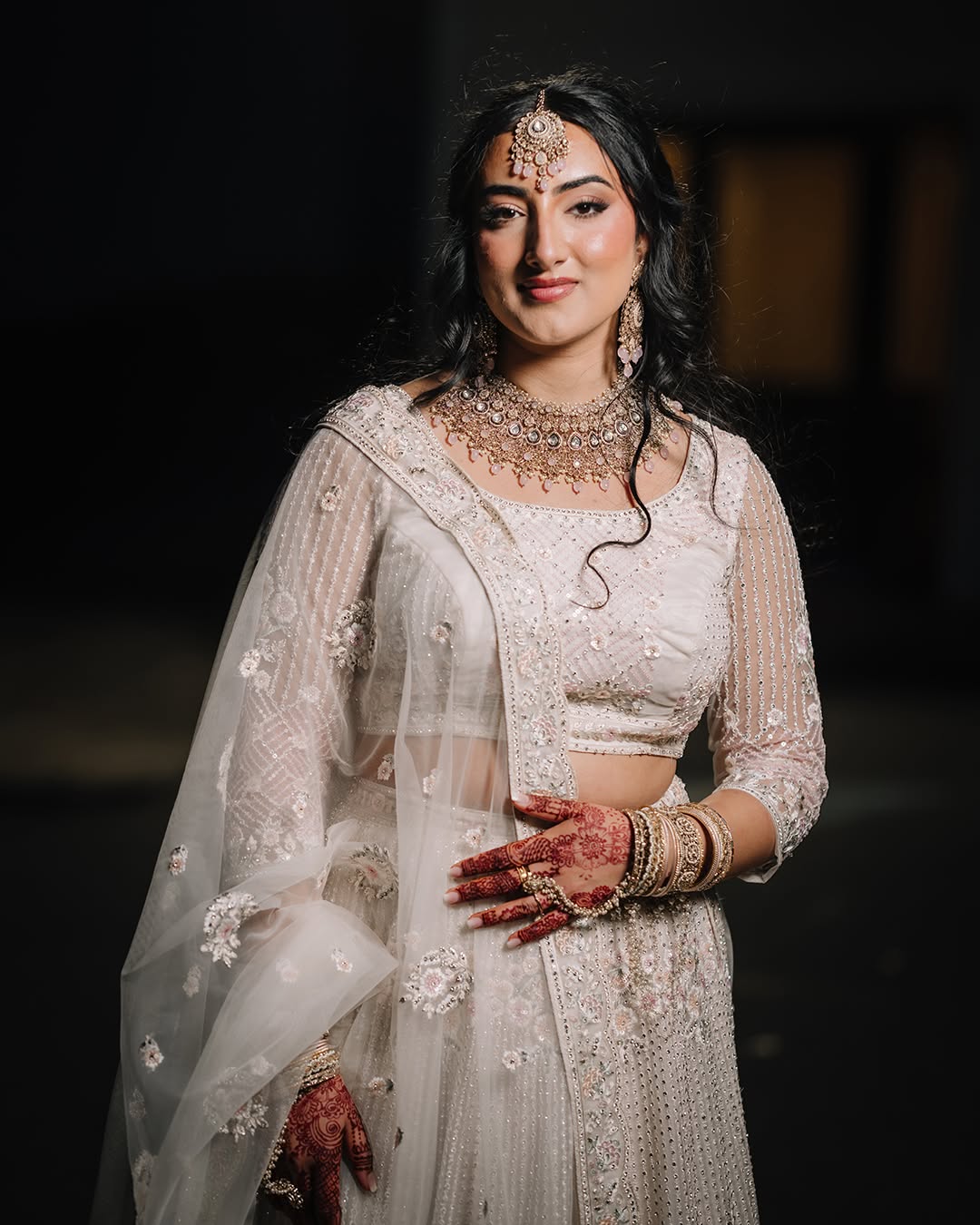Elegant bridal portrait photographed by Citi Events Productions, bridal photographers and cinematographers serving Floral Park, NY.