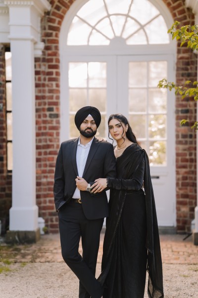 Lovedeep and Gurleen share a heartfelt wedding moment captured by Citi Events Productions, New York wedding photographers and cinematographers